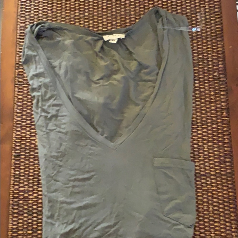 Green t shirt